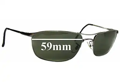 Ray-Ban RB3132 Replacement Lenses 59mm wide 