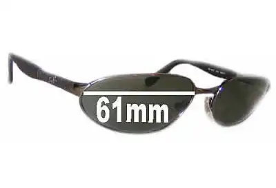 Ray-Ban RB3252 Predator Lentes de Repuesto 61mm wide 