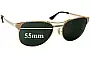 Sunglass Fix Replacement Lenses for Ray-Ban RB3429 - 55mm Wide 