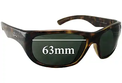 Ray-Ban RB4177 Ersatzgläser 63mm wide 