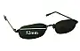 Sunglass Fix Replacement Lenses for Ray-Ban B&L Unknown Model - 52mm Wide 
