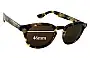 Sunglass Fix Replacement Lenses for Retro Peepers J.D MID - 46mm Wide 