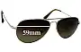 Sunglass Fix Replacement Lenses for Salt Vargas - 59mm Wide 