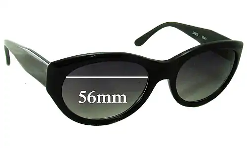 Sunglass Fix Verres de Remplacement pour Simply Stunning Siren - 56mm Wide 