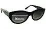 Sunglass Fix Verres de Remplacement pour Simply Stunning Siren - 56mm Wide 