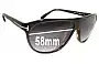 Sunglass Fix Lentes de Repuesto para Tom Ford Gabriel TF196 - 58mm Wide 