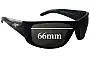Sunglass Fix Verres de Remplacement pour Arnette La Pistola AN4179 - 66mm Wide 
