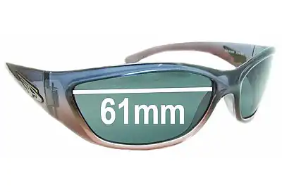 Arnette Vandal AN4069 Replacement Lenses 61mm wide 