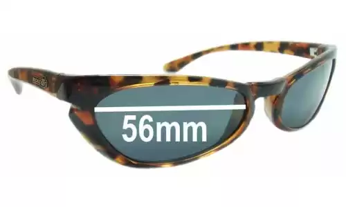 Sunglass Fix Replacement Lenses for Arnette El Gato - 56mm Wide 
