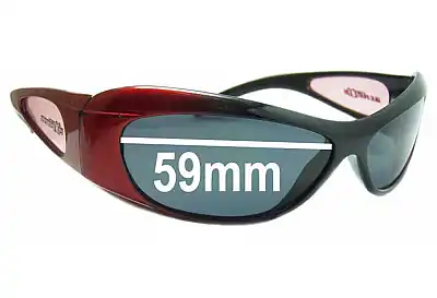 Arnette Elixirs Replacement Lenses 59mm wide 