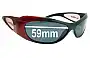 Sunglass Fix Replacement Lenses for Arnette Elixirs - 59mm Wide 