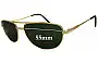 Sunglass Fix Replacement Lenses for Arnette Aviator Style (Older) - 55mm Wide 