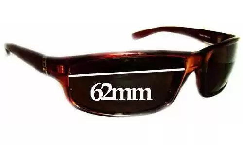 Sunglass Fix Ersatzgläser für Bolle Dirty 8 - 62mm Wide 