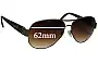 Sunglass Fix Replacement Lenses for Bvlgari 5015 - 62mm Wide 
