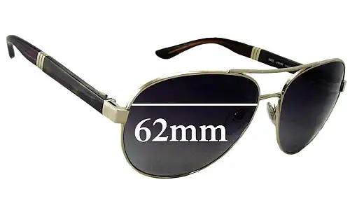 Sunglass Fix Replacement Lenses for Bvlgari 5025 - 62mm Wide Sunglass Fix Replacement Lenses for Bvlgari 5025 - 62mm Wide