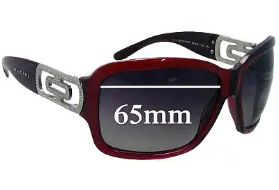 Bvlgari 8022-B Replacement Lenses 65mm wide 