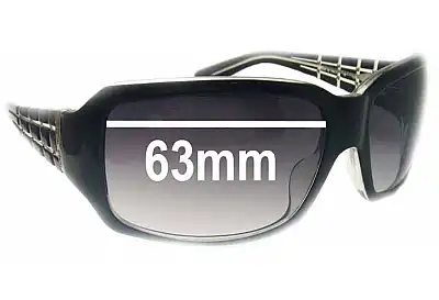 Calvin Klein CK826S Lentes de Repuesto 63mm wide 