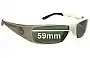 Sunglass Fix Replacement Lenses for Converse Protege - 59mm Wide 