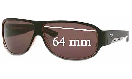 Sunglass Fix Replacement Lenses for Diesel DS0007 - 64mm Wide Sunglass Fix Replacement Lenses for Diesel DS0007 - 64mm Wide