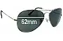 Sunglass Fix Replacement Lenses for Christian Dior 0049S - 62mm Wide 