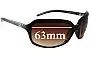 Sunglass Fix Verres de Remplacement pour Dolce & Gabbana DG8071 - 63mm Wide 