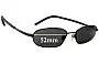 Sunglass Fix Replacement Lenses for Unbranded K742A - 52mm Wide 