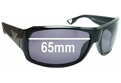 Emporio Armani EA9481/S Replacement Lenses 65mm wide 