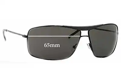 Giorgio Armani GA 140/S Replacement Lenses 65mm wide 