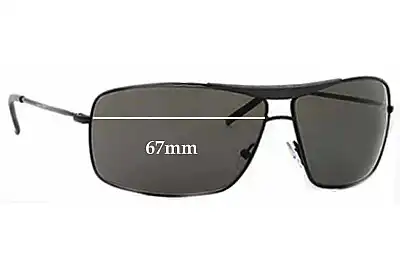 Giorgio Armani GA 140/S Replacement Lenses 67mm wide 