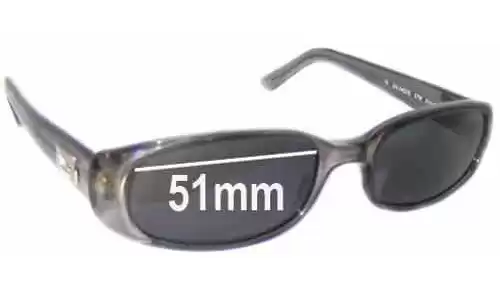 Sunglass Fix Replacement Lenses for Gucci GG2452 - 51mm Wide 