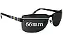 Sunglass Fix Replacement Lenses for Gucci GG4235/F/S - 66mm Wide 