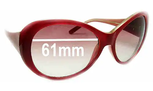 Sunglass Fix Replacement Lenses for Guess GU6208 - 61mm Wide Sunglass Fix Replacement Lenses for Guess GU6208 - 61mm Wide