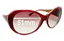 Sunglass Fix Replacement Lenses for Guess GU6208 - 61mm Wide 