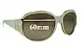 Sunglass Fix Lentes de Repuesto para Hugo Boss 0069/S - 60mm Wide 