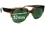 Sunglass Fix Replacement Lenses for J. Cooper JFM 145 - 52mm Wide 
