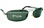 Sunglass Fix Lentes de Repuesto para Mako Twist 9442 - 57mm Wide 