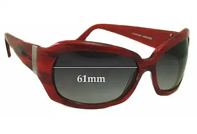 Oroton  Jackie Oh Replacement Lenses 61mm wide 