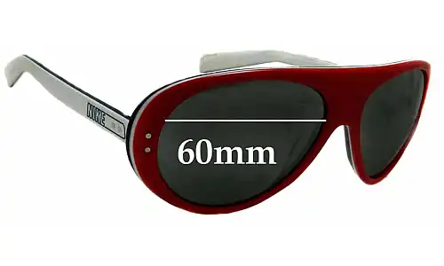 Sunglass Fix Lentes de Repuesto para Nike EV0601 Vintage 76 - 60mm Wide 