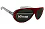 Sunglass Fix Lentes de Repuesto para Nike EV0601 Vintage 76 - 60mm Wide 