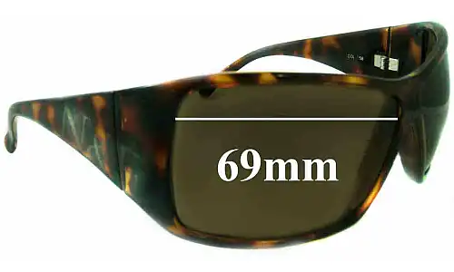 Sunglass Fix Ersatzgläser für Nuovo Emporio CO 558 - 69mm Wide 