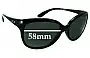Sunglass Fix Lentes de Repuesto para Oakley Pampered OO9160 - 58mm Wide 