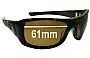 Sunglass Fix Ersatzgläser für Oakley Sideways - 61mm Wide 