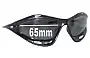 Sunglass Fix Lentes de Repuesto para Oakley Water Jacket - 65mm Wide 
