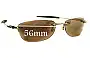 Sunglass Fix Lentes de Repuesto para Oakley Why 8.0 - 56mm Wide 