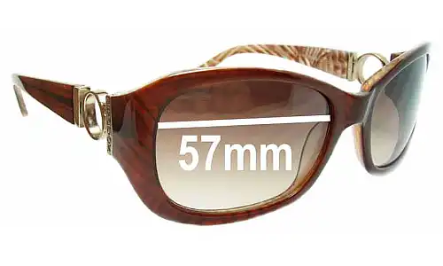 Sunglass Fix Replacement Lenses for Oroton Malaga - 57mm Wide Sunglass Fix Replacement Lenses for Oroton Malaga - 57mm Wide
