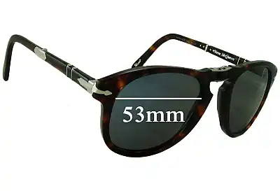 Persol Steve McQueen Lentes de Repuesto 53mm wide 