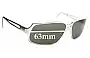 Sunglass Fix Replacement Lenses for Polaroid 4725 - 67mm Wide 