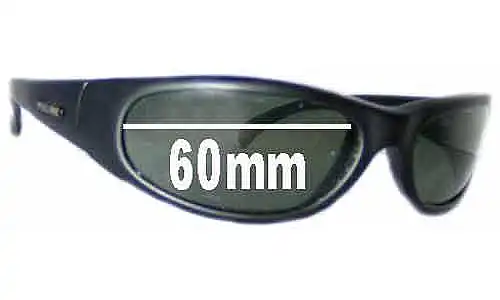 Sunglass Fix Verres de Remplacement pour Police MOD 8034 - 60mm Wide 