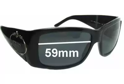 PRADA SPR67X 5819 サングラス 交換レンズ付き Prada sunglass replacement lenses by Sunglass Fix™