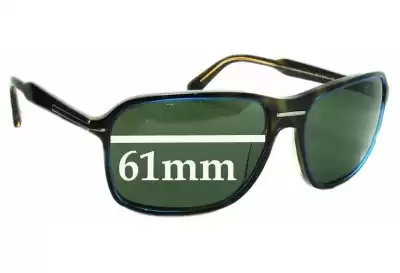 Prada SPR02N Replacement Lenses 61mm wide 